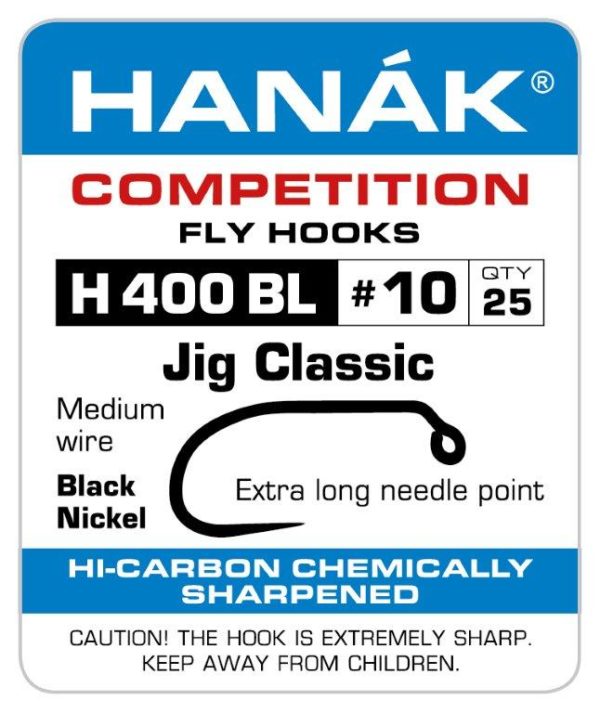 Hanak Hooks H400 BL Jig Classic - Sportinglife Turangi 